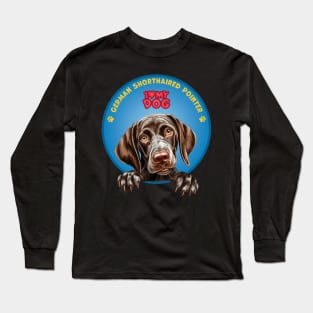 I Love my dog German Shorthaired Pointer Long Sleeve T-Shirt